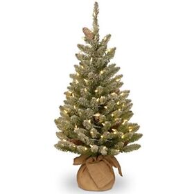 National Tree Company Pre-lit Artificial Christmas Garland Green Carolina Pine