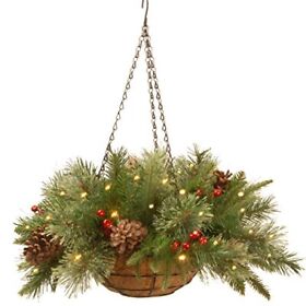 National Tree Company Pre-lit Footfeel Realfoot Artificial Full Downswept