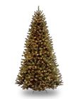 National Tree Company Prelit Artificial North Valley Spruce 7 1 2 Foot Christmas 550 Clear Lights 729083021817