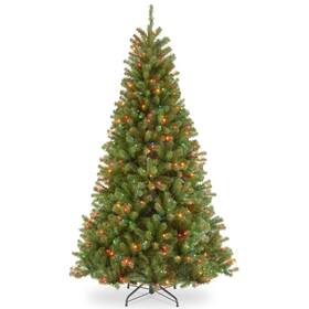 Nrv7-301-65 National Tree 6.5 Ft. North Valley Spruce Christmas With Multicolor Lights