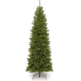 Nrv7-505-60 National Tree Company Artificial Slim Christmas Green North Valley Spruce Includes Sta