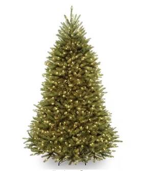 Pedd1-312-70 National Tree Pre-lit Ftfeel Realft Artificial Full Downswept Green 7 Ft Christmas