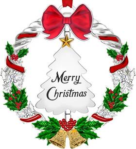 Nayuoly 768387955381 Christmas Dated Ornament 2025 For Xmas Tree Decorations Wreath