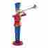 Ne140009 Design Toscano Exclusive 48 Hand Painted Holiday Trumpeting Soldier Statue
