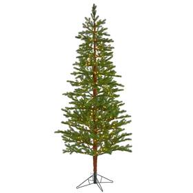 Nearly Natural 192897269308 7.5ft Fairbanks Fir Christmas Tree With 350 Clear Warm Led Green