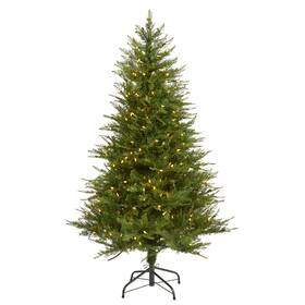 T1448 Nearly Natural 5ft. Wisconsin Fir Artificial Christmas Tree With 250 Warm White