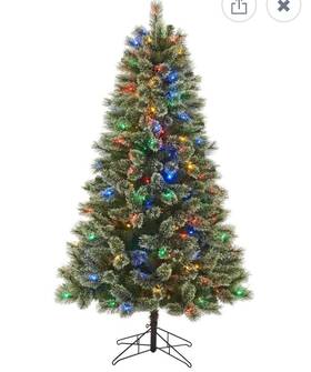 Tg66m2bjhd00 New One Christmas Tree 6.5 Pine Everett 250 Led Lights Color Change T22307