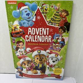Nickelodeon 780794446666 New Jumbo Advent Christmas Story Book Collection Calendar 24 Books