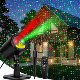 Nielfoi Sw-ll-02 Christmas Projector Lights Outdoor Red And Green Laser Light With Re