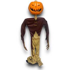 Sea-w38316 Nightmare Before Christmas Pumpkin King 6ft Posable Hanging Halloween Decor