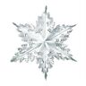 No2750-argent  Beistle Metallic Winter Snowflake 034689205050