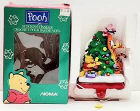 Noma 028208776015 Disney Pooh And Friends Christmas Holiday Stocking Hanger Vintage 1990s New