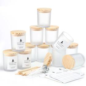 Rux-norme-0991 Norme 24 Pack 7 Oz Fall Thanksgiving Halloween Christmas Thick Glass Candle J
