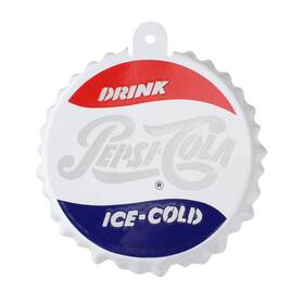 Northlight 093422123129 3.25 Inch Classic Pepsi-cola Bottle Cap Logo Cut-out Christmas Ornament