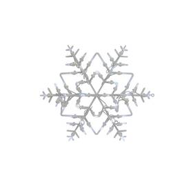 Northlight 191296010214 18 Inch Led Lighted Snowflake Christmas Window Silhouette White