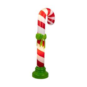Northlight 191296953894 42 Inch Lighted Blow Candy Cane Outdoor Christmas Decoration