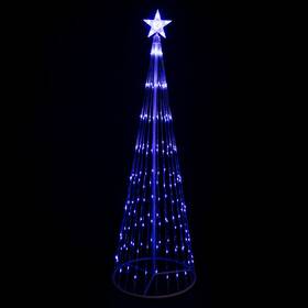 Northlight 32912678 9ft Blue Led Show Cone Christmas Tree Outdoor Decoration