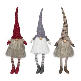 34308677 Northlight Set Of 3 Sitting Christmas Gnomes With Dangling Legs 20 Inch