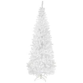 34908519 Northlight 6.5ft White Georgian Pine Slim Artificial Christmas Tree Unlit