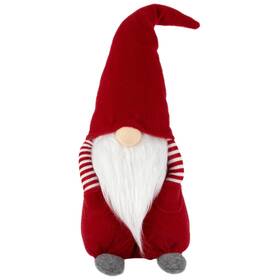35246624 Northlight 20 Inch Red And White Hands In Pocket Boy Christmas Gnome Decoration
