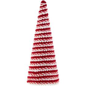 35691058 Northlight 10.5 Inch Red And White Candy Cane Swirled Christmas Cone Tree