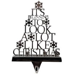 35764390 Northlight Inch Its Beginning To Look A Lot Like Christmas Metal Tree Stocking