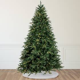 35769343 Northlight Real Touch Pre-lit Ashburn Pine Artificial Christmas Tree - 12ft Warm White Led