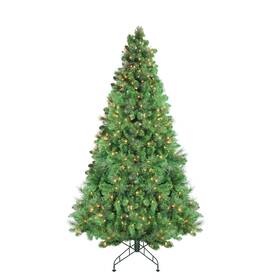 35771492 Northlight Pre-lit Canterbury Spruce With Dew Drops Artificial Christmas Tree