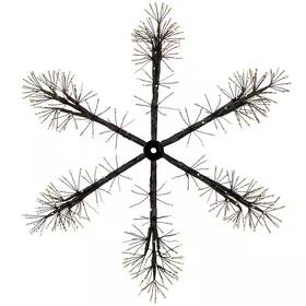 Northlight 445011430461 24 Inch Led Lighted Snowflake Christmas Decoration Warm White Lights