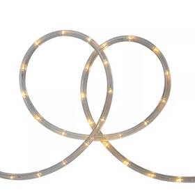 Northlight 445024733788 18 Ft. Warm White Led Indoor/outdoor Christmas Rope Lights With 2 Inch Bulb Spaci