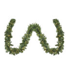 Northlight 50foot X 14inch Cashmere Mixed Pine Artificial Christmas Garland White Led