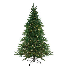 32915558 Northlight 6.5foot Led Instant Connect Noble Fir Artificial Christmas Tree