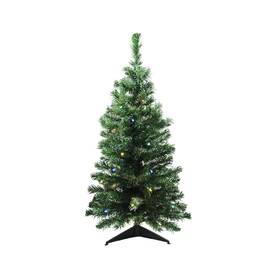 Northlight 715833000744 3ft Pre-lit Medium Mixed Classic Pine Artificial Christmas Green