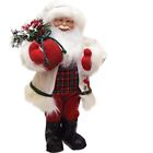 Nc86146  Northlight Santa In Winter Flannel With Sack Of 093422861465
