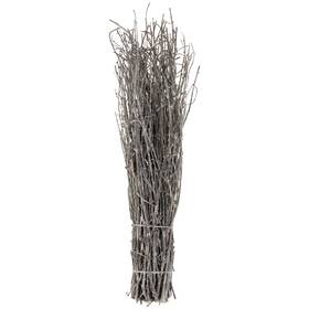 Northlight Seasonal 093422864978 14 Inch Rustic Natural Twig Frost Glitter Standing Christmas Table Decor