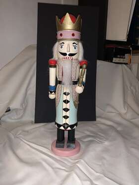Northlight Seasonal 093422971256 14 Inch Wooden Christmas Nutcracker King With Scepter