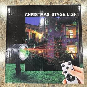 Oem 184836773403 Christmas Laser R&g Led Projector Light Moving Outdoor Landscape Stage Xmas Lamp