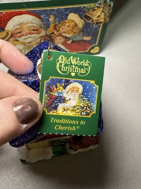 20052 Old World Christmas Traditions To Cherish Inch Our New Home Ornament -