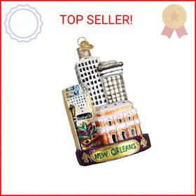 20089 Old World Christmas Glass Blown Ornament New Orleans