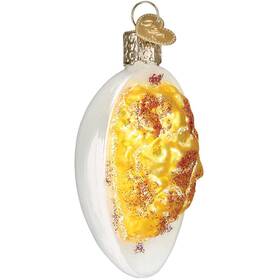 32243 Old World Christmas Glass Blown Ornament For Tree Deviled Egg