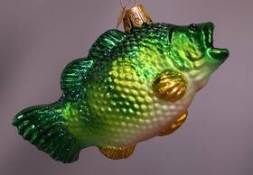 Old World Christmas 729343120977 - Large Mouth Bass Ornament