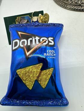 Old World Christmas 729343325600 Doritos Cool Ranch Chips Ornament New With Tags