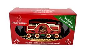 80035 Old World Christmas Santa North Pole Express Tender Ornament Train New