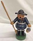 Old World Christmas Vintage Nautical Wood Fisherman Figurine Made In