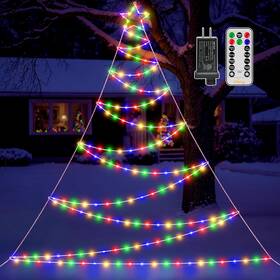 Nyb0166b Ollny Outdoor Lighted Christmas Decorations 13ft Tall Ip67 Mulicolored