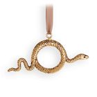 Or113 Lobjet Ornaments Snake Gold Red Swarovski Crystals Eyes 816279016112