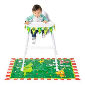 Oriental Trading Company 195130423031 New Dr. Seuss The Grinch 1st Christmas High Chair Decorating Kit - 2 Pc. Dk