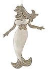 Orn71168 Enterprises Shimmery Mermaid Capiz Shell Christmas Holiday Ornament 008246076575