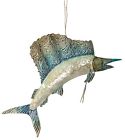 Orn72483 Enterprises Montego Bay Swordfish Christmas Holiday Ornament 008246328049