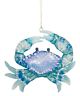 Orn73356 Enterprises Blue And White Beach Crab Christmas Holiday 008246514657